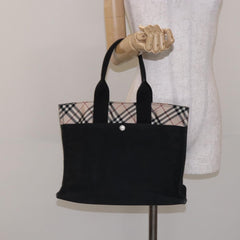 Burberry Nova Check Tote canvas check pattern