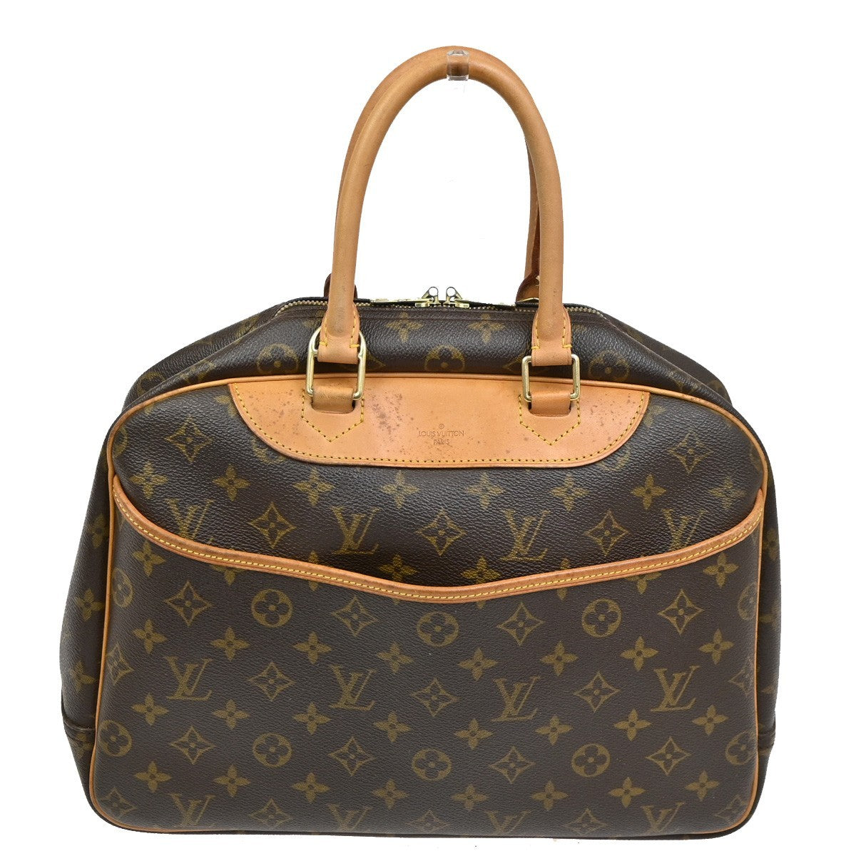 Louis Vuitton Deauville Handbag Monogram Canvas