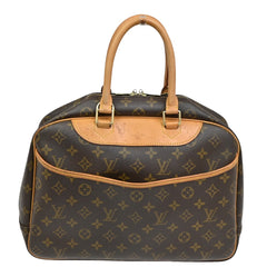 Louis Vuitton Deauville Handbag Monogram Canvas
