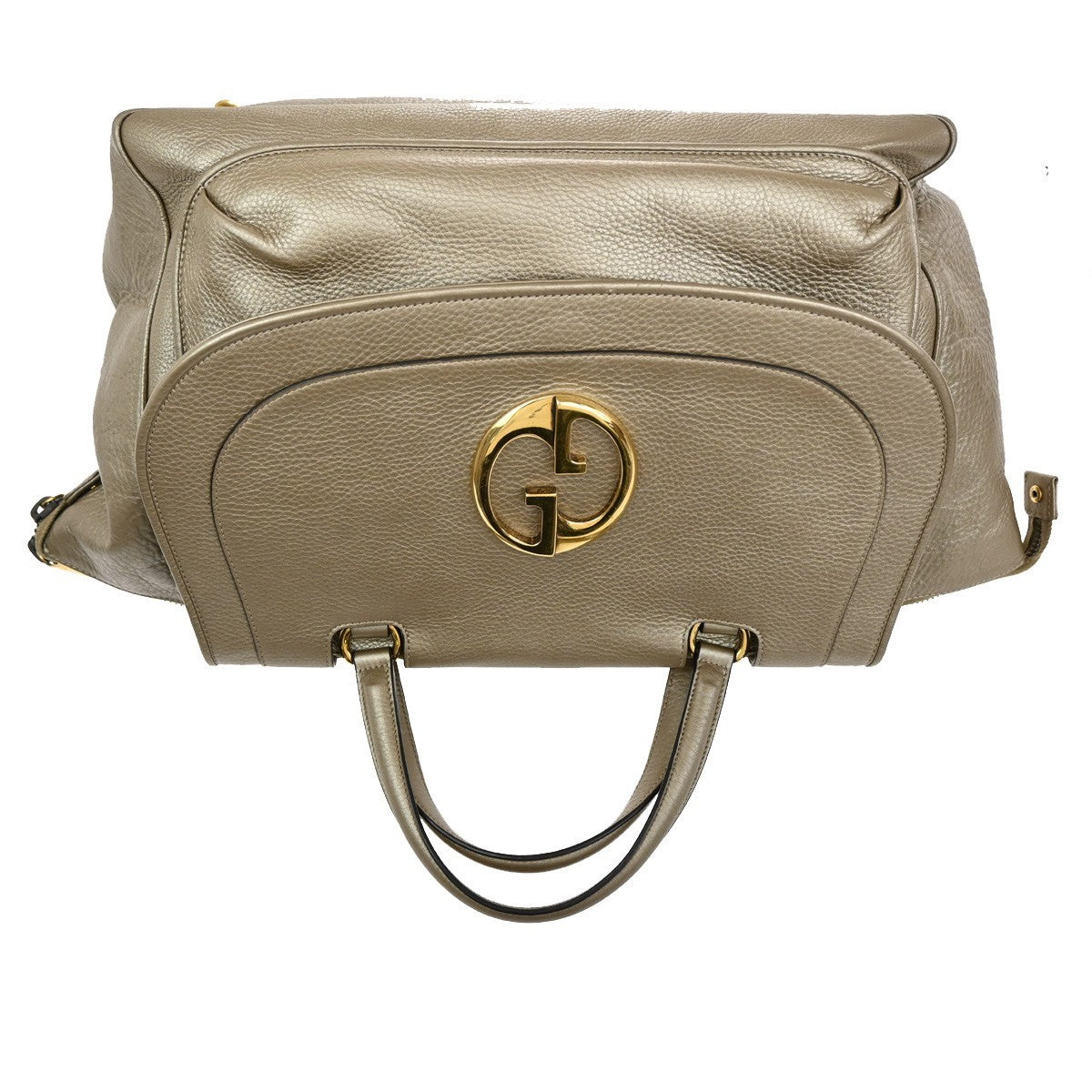 Gucci 1973 Top Handle Bag Leather