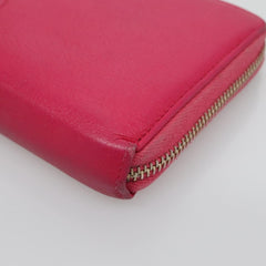 Saint Laurent Zipped Bifold Wallet Leather