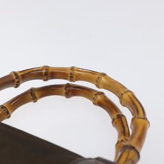 Gucci Vintage Bamboo Handle Tote Nylon