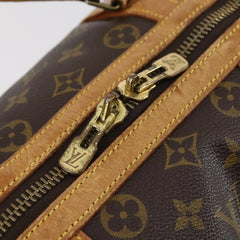 Louis Vuitton Sac Souple Handbag Monogram Canvas