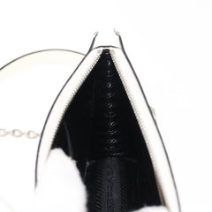 Prada Chain Crossbody Bag Vernice Saffiano Leather