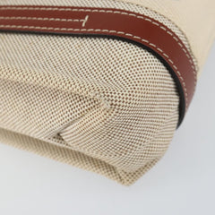 Chloe Woody Convertible Tote Canvas with Leather