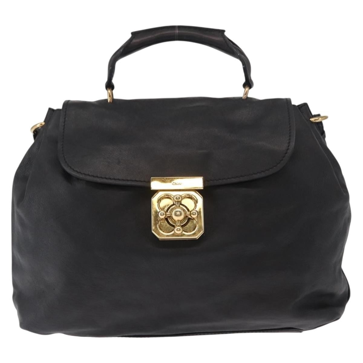 Chloe Elsie Convertible Satchel Leather