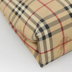 Burberry Nova Check Tote Canvas and Leather