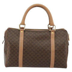 Celine Vintage Macadam Boston bag Canvas