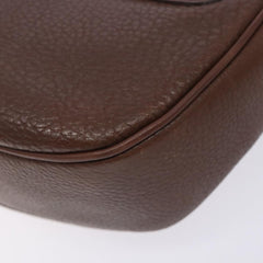 Burberry Flap Shoulder Bag Leather
