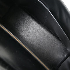 Hermes Kelly Handbag Black Box Calf with Gold Hardware