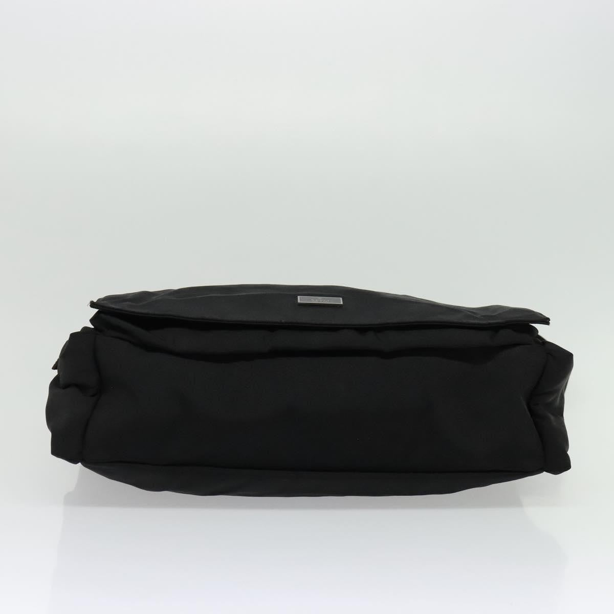 Gucci Side Pocket Flap Messenger Bag Nylon