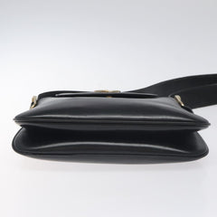 Gucci Vintage Flap Shoulder Bag Leather