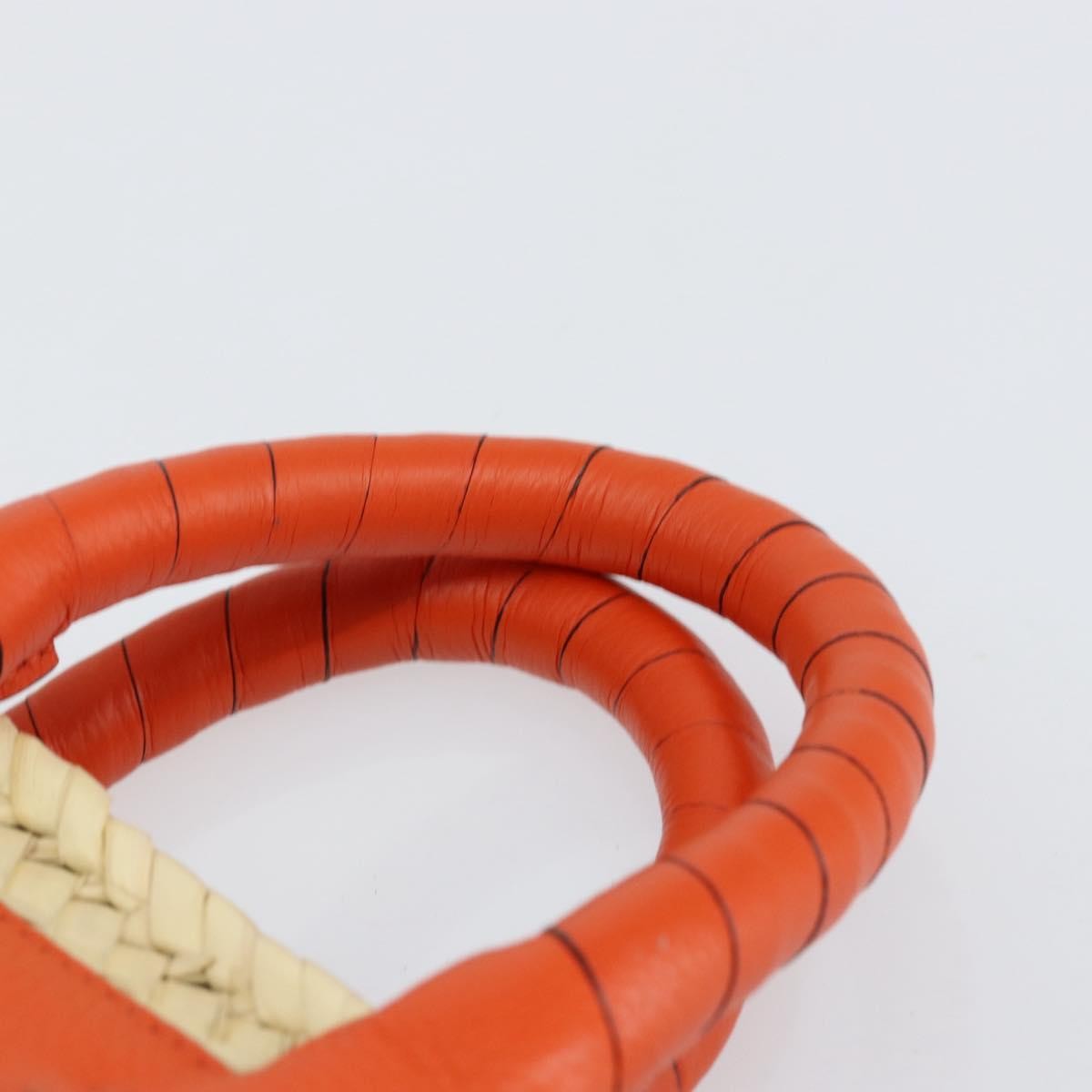 Chloe Marcie Basket Bag Raffia and Leather