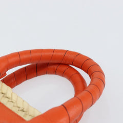 Chloe Marcie Basket Bag Raffia and Leather