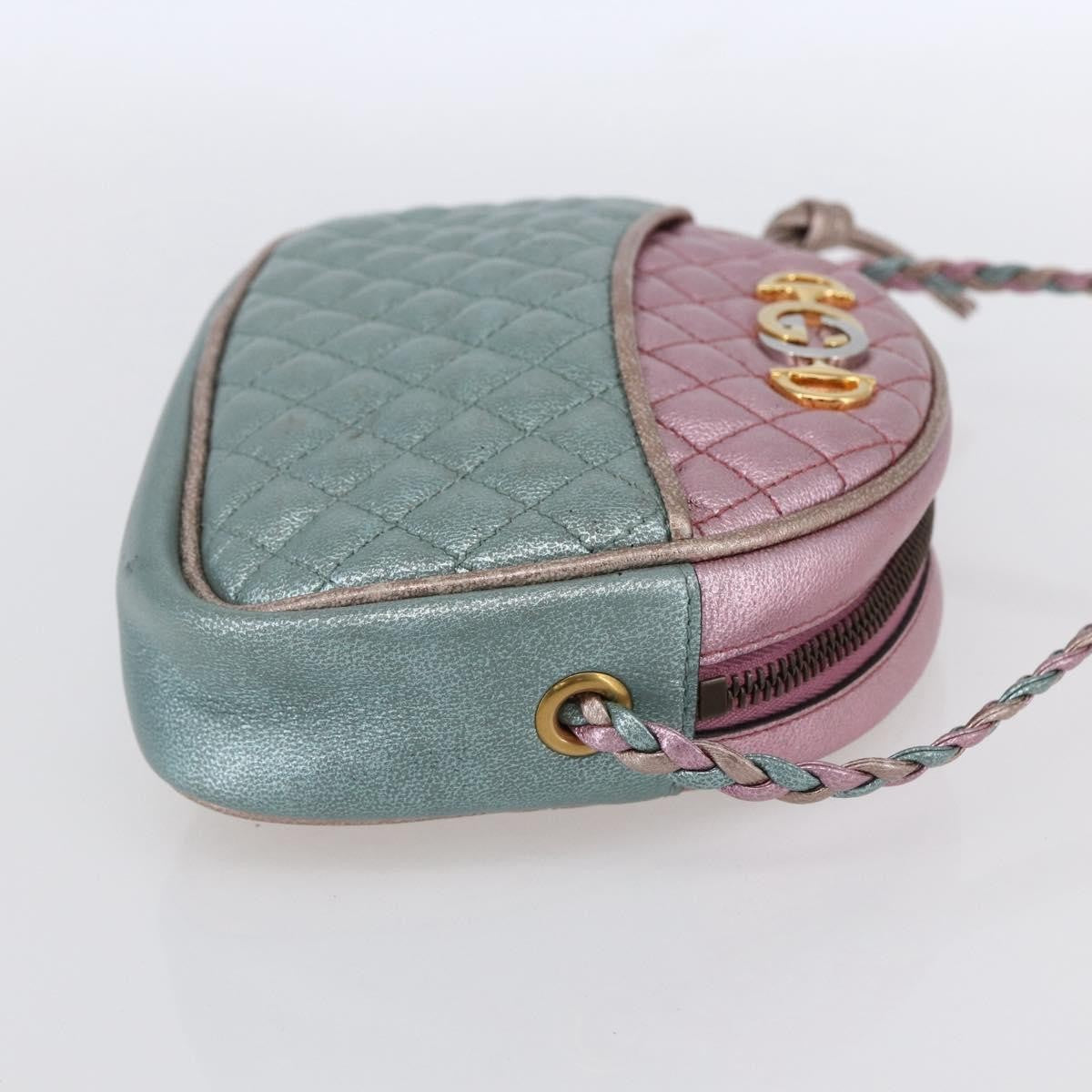 Gucci Trapuntata Camera Shoulder Bag Lambskin