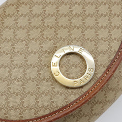 Celine Macadam Shoulder Bag PVC Leather