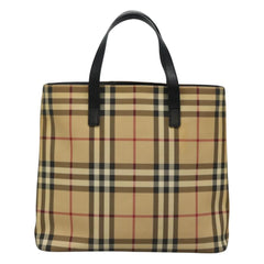 Burberry Nova Check Tote canvas check pattern
