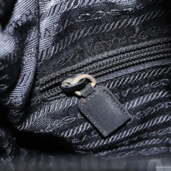 Prada Vintage Zip Tote Tessuto