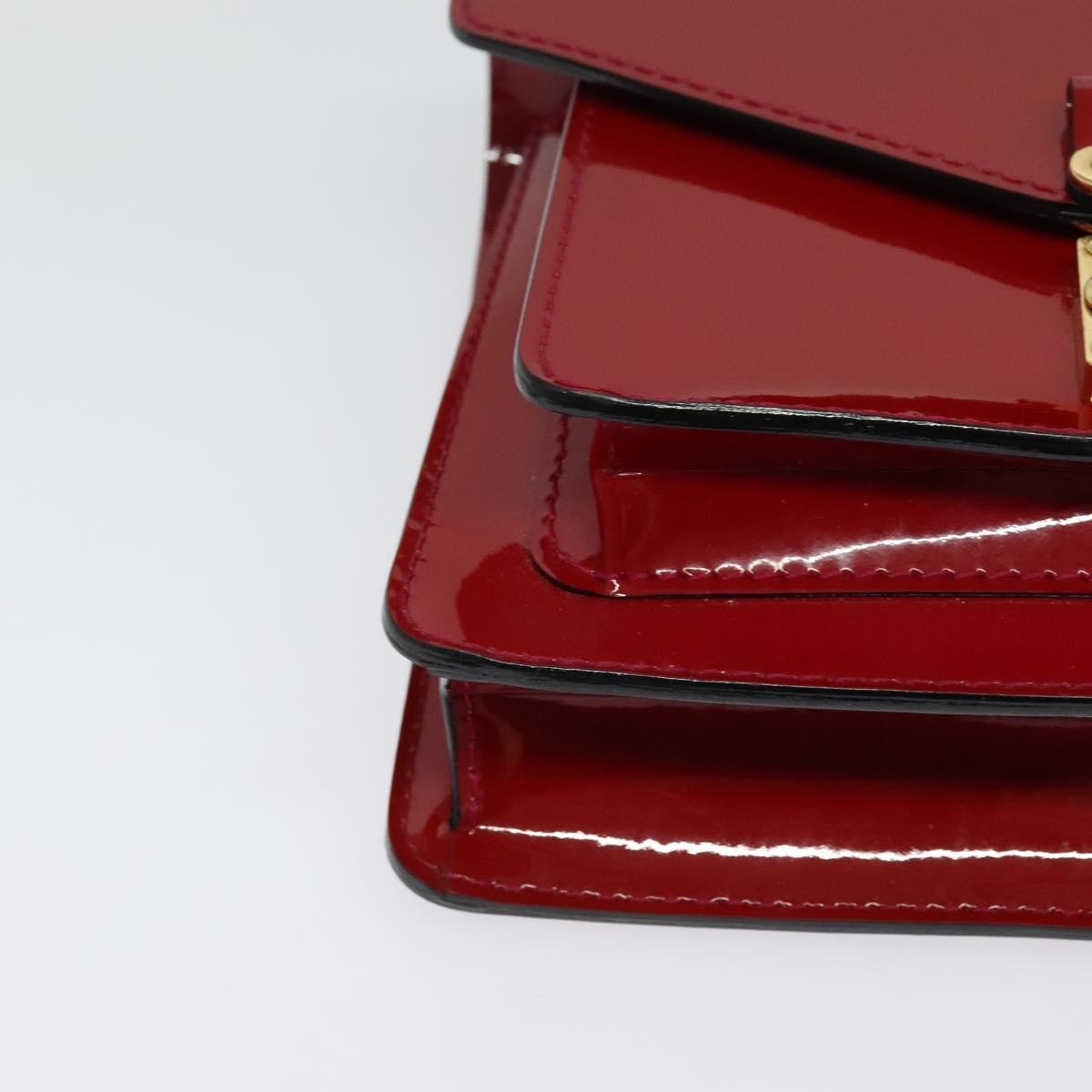 Louis Vuitton Monceau Handbag Vernis