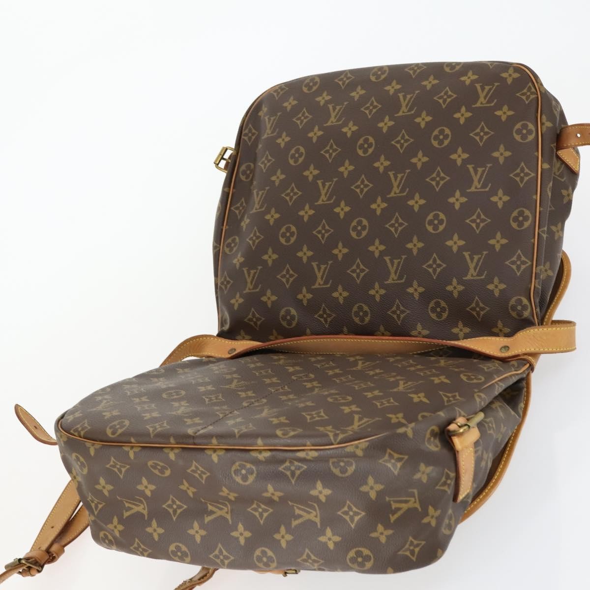 Louis Vuitton Saumur Handbag Monogram Canvas