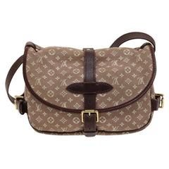 Louis Vuitton Saumur Handbag Monogram Idylle
