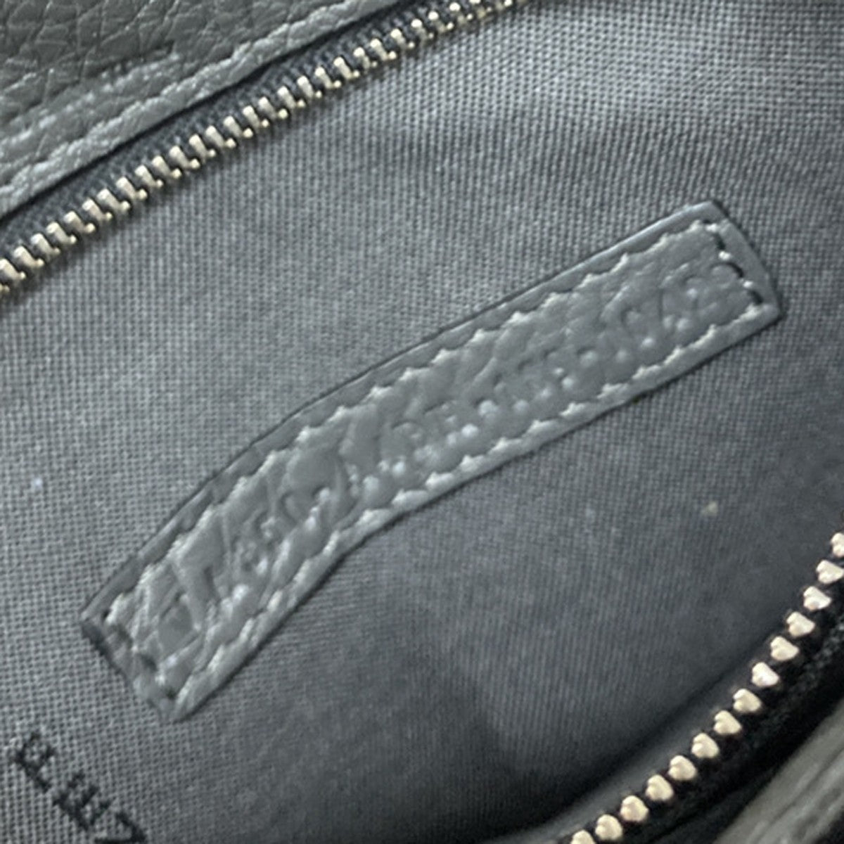 Fendi logo zip pouch FF Printed Leathear