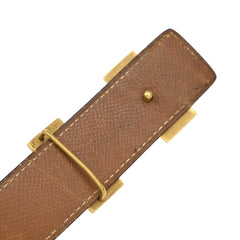 Hermes Constance Reversible Belt Leather