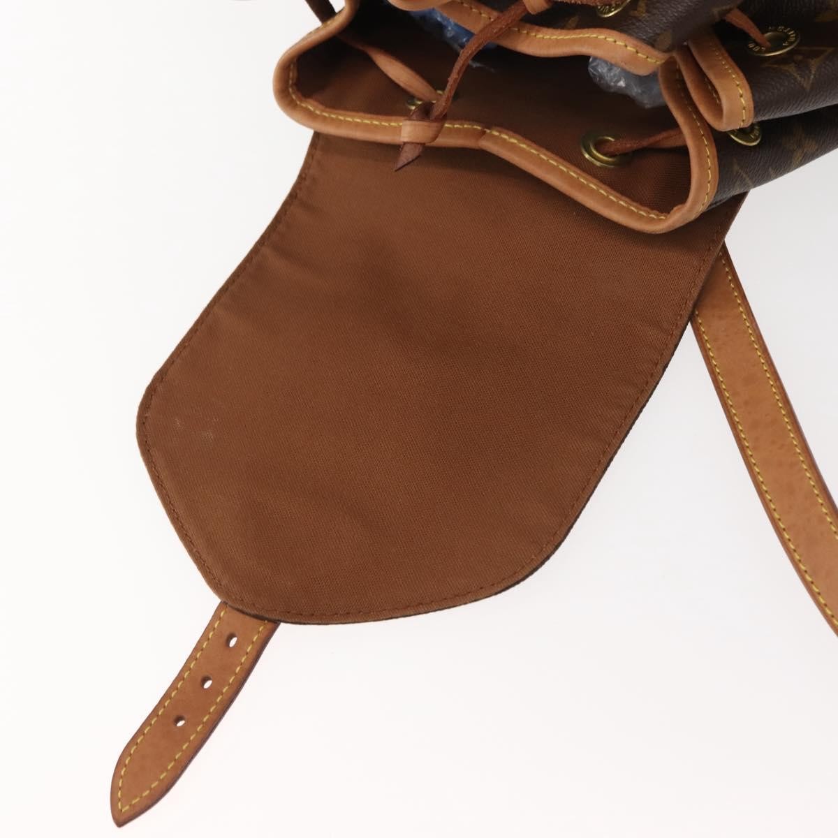 Louis Vuitton Vintage Montsouris Backpack Monogram Canvas