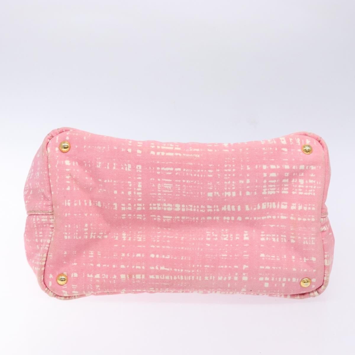 Prada Canapa Open Tote Canvas