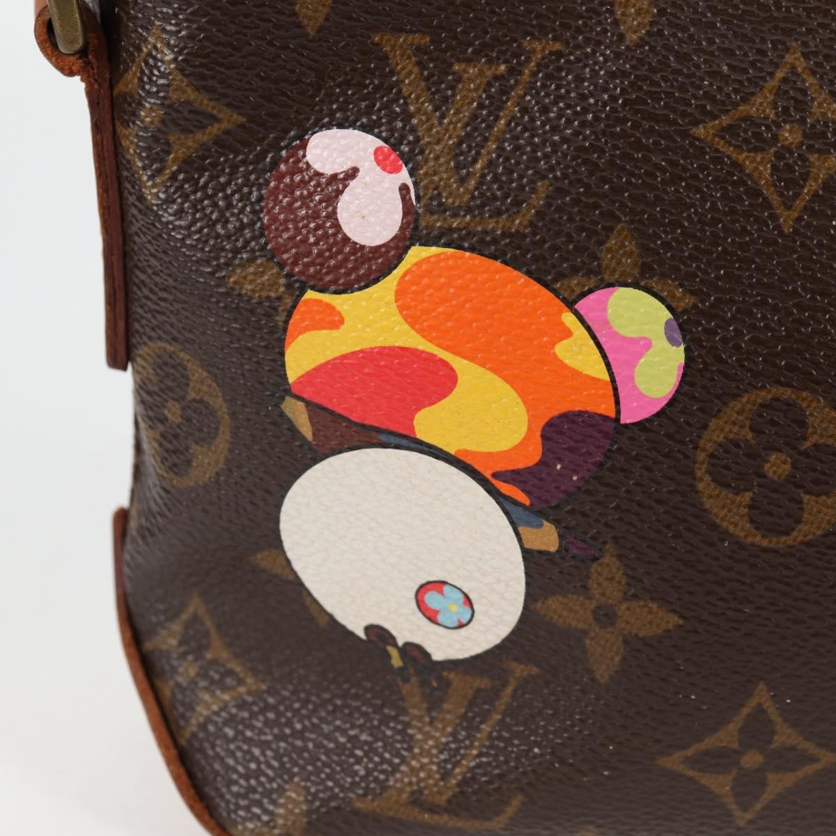 Louis Vuitton Trotteur Handbag Limited Edition Monogram Murakami Panda