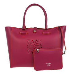Loewe Leo Shopper Tote Leather