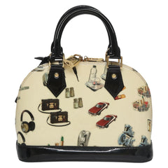 Louis Vuitton Alma Handbag Monogram Vernis