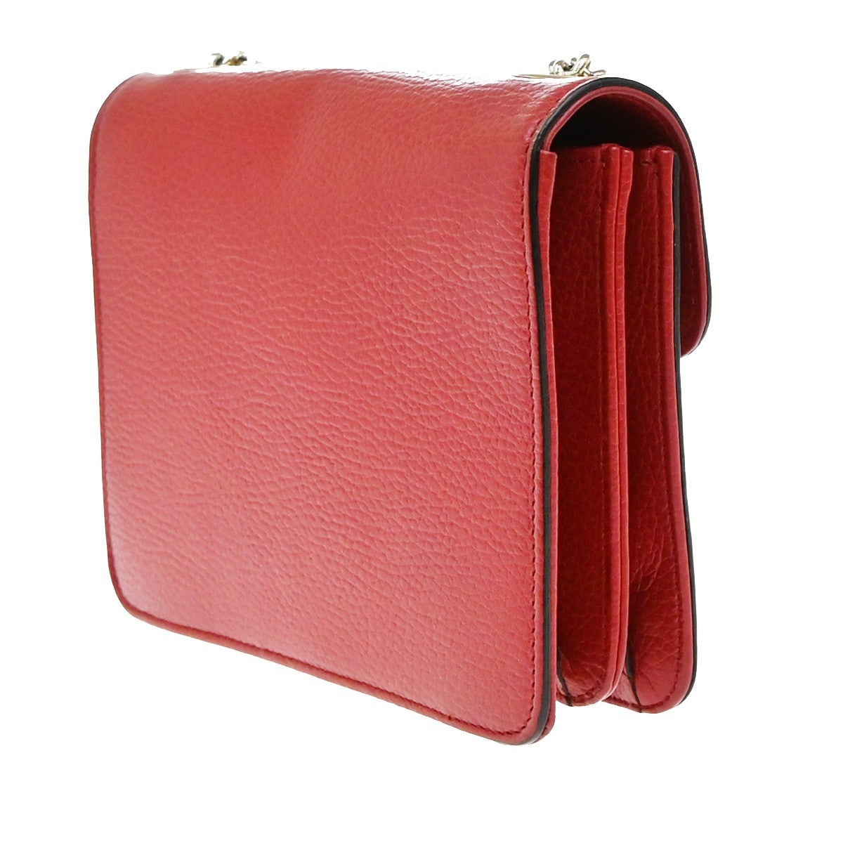 Gucci Interlocking Shoulder Bag Leather