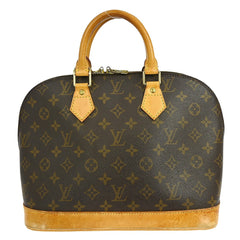 Louis Vuitton Alma Handbag Monogram Canvas