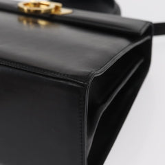 Salvatore Ferragamo Convertible Top Handle Bag Leather