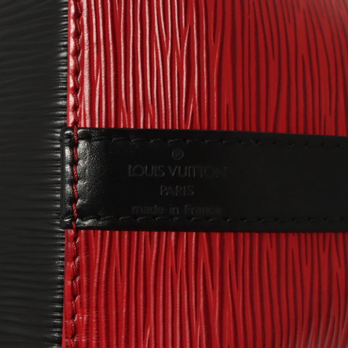 Louis Vuitton Petit Noe Handbag Two Tone Epi Leather