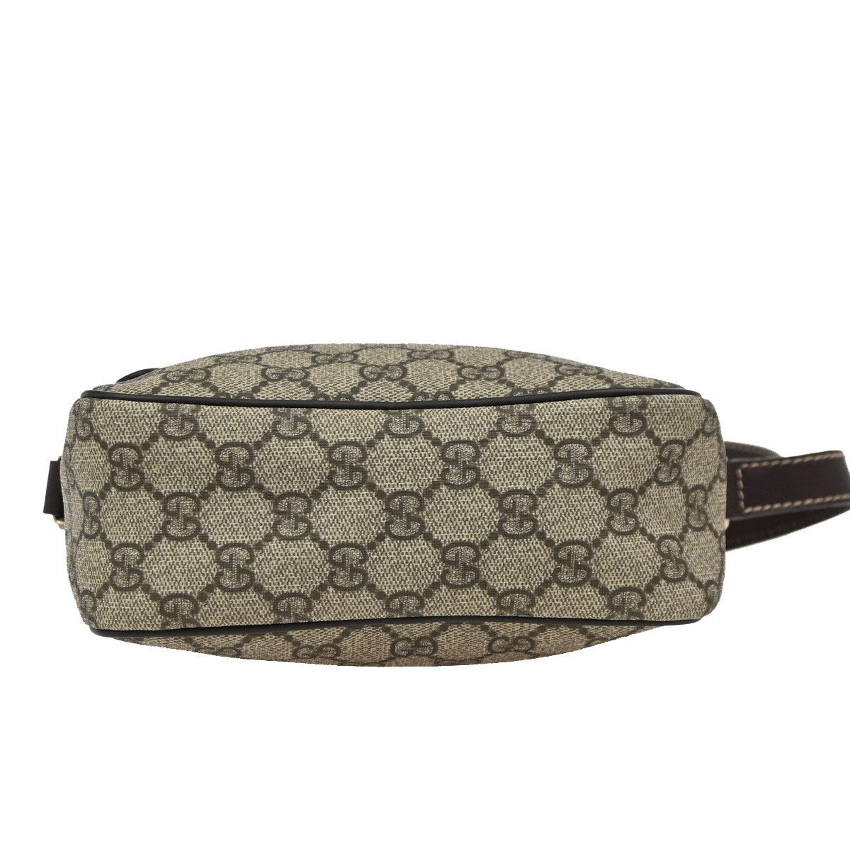 Gucci Front Zip Messenger GG Coated Canvas