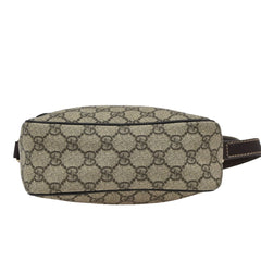 Gucci Front Zip Messenger GG Coated Canvas