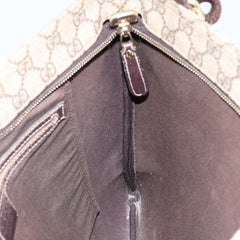 Gucci Flat Messenger Bag GG Canvas