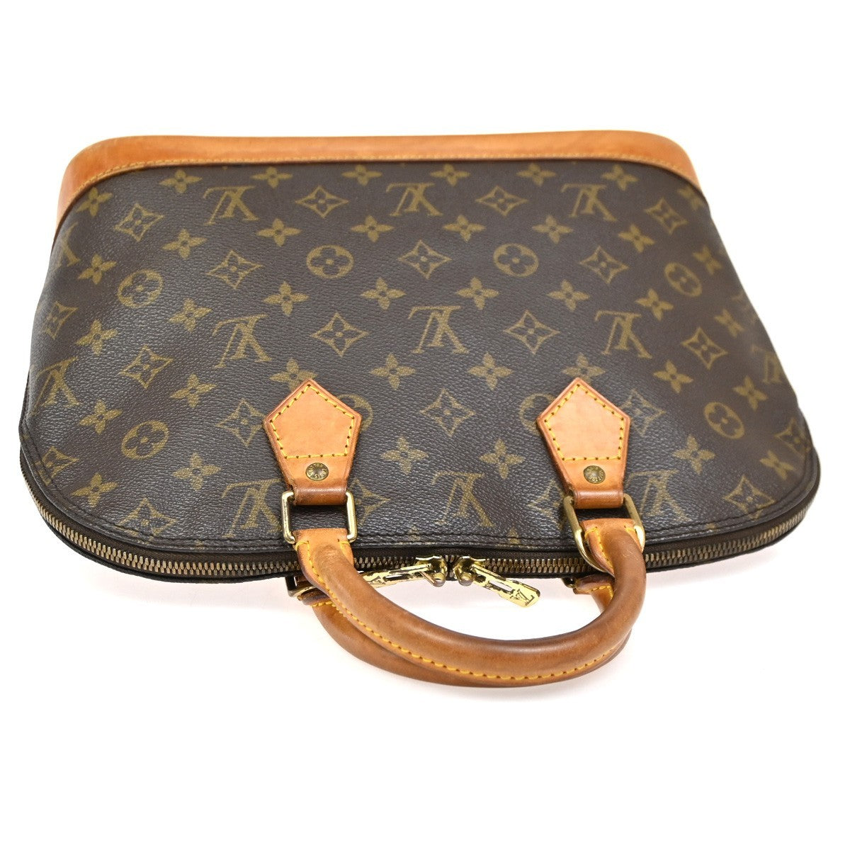 Louis Vuitton Alma Handbag Monogram Canvas