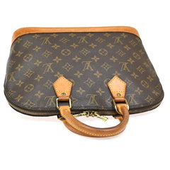 Louis Vuitton Alma Handbag Monogram Canvas