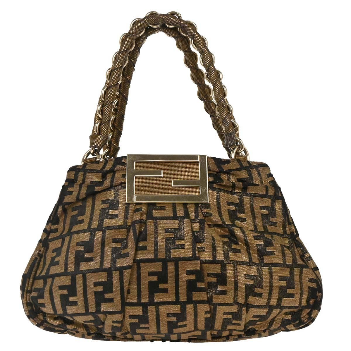 Fendi Mia Tote Zucca Canvas