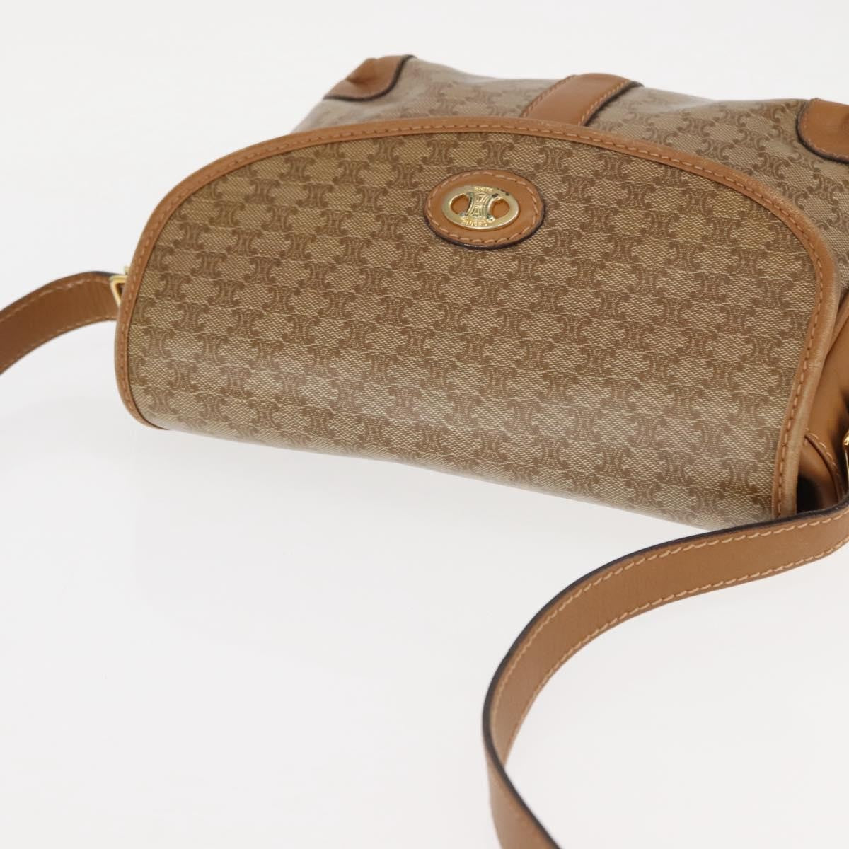 Celine Macadam Shoulder Bag PVC Leather