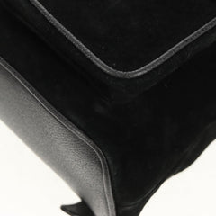 Gucci Vintage Bamboo Backpack Suede