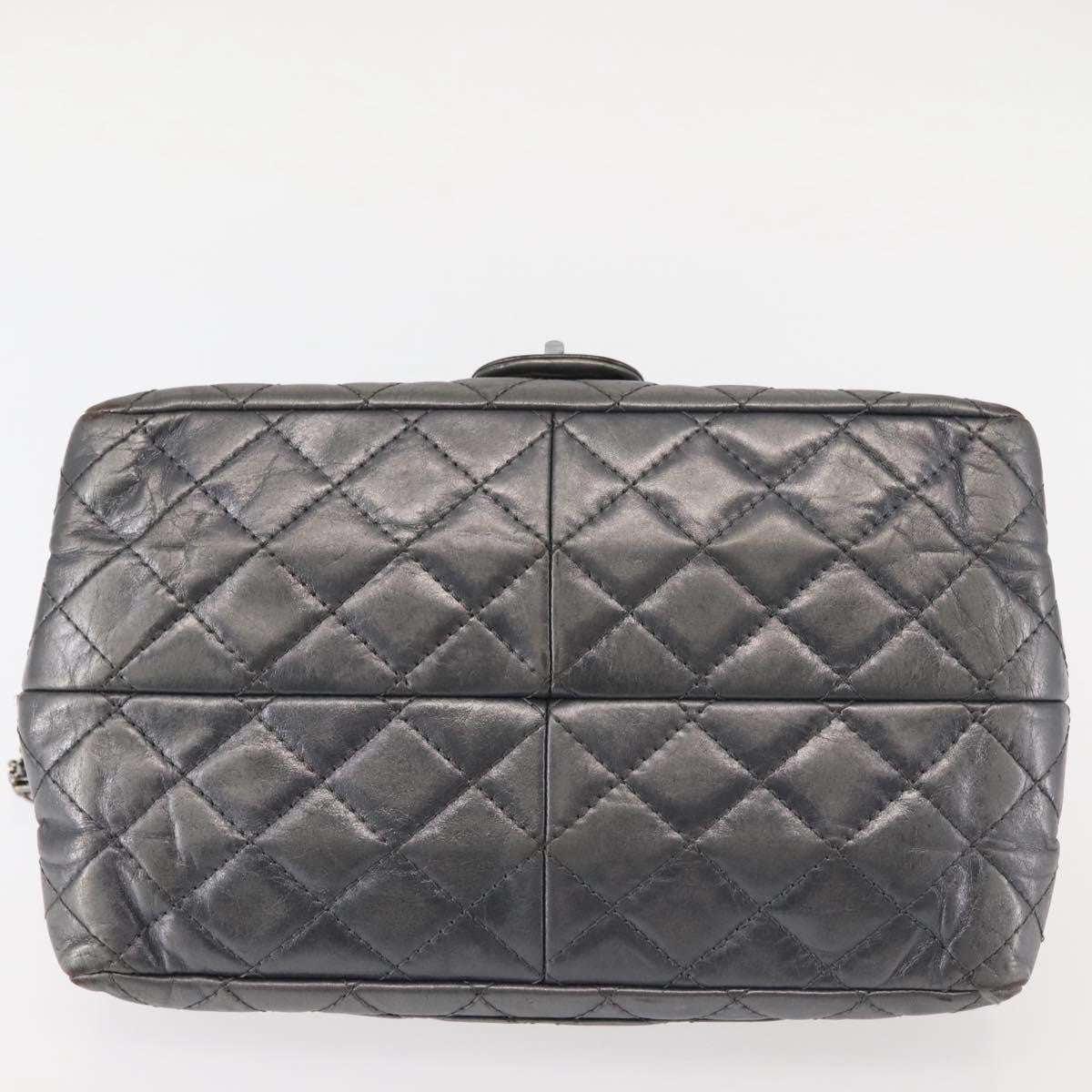 Chanel Reissue 2.55 Double Compartment Flap Bag Quilted Aged Calfskin