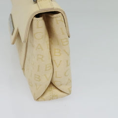 Bvlgari B.Zero1 Logomania Bag Canvas with Leather