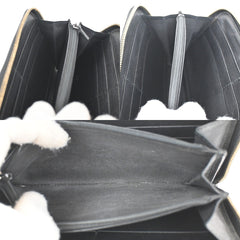 Gucci Signature Zip Around Wallet Guccissima Leather