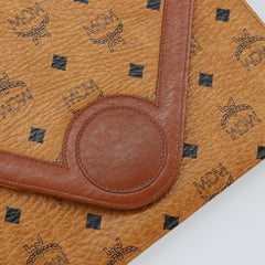 MCM Visetos Shoulder bag Canvas and Leather