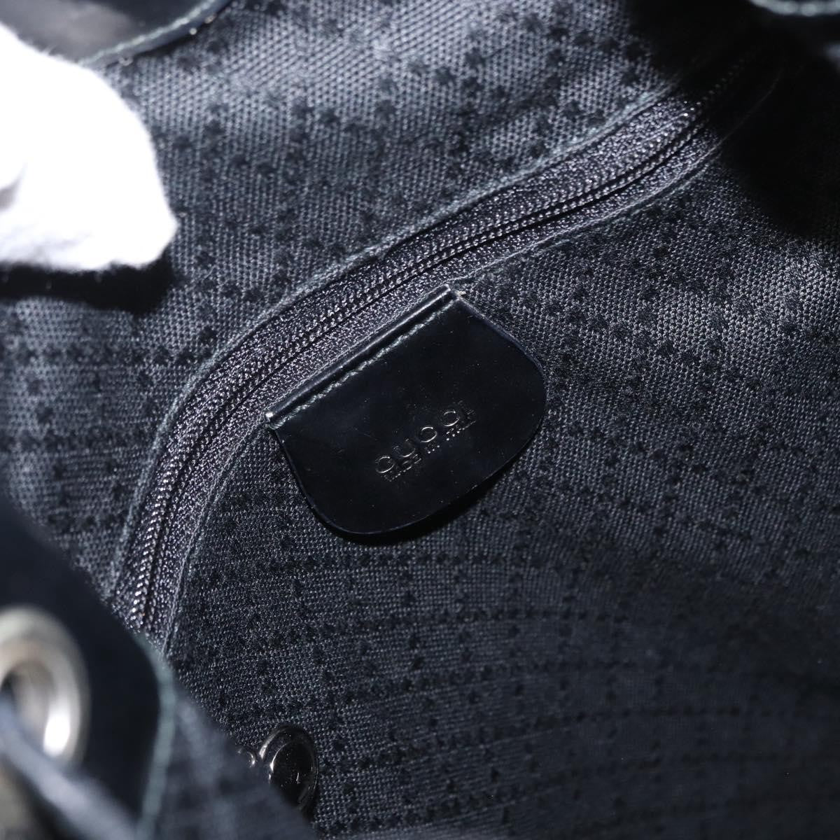 Gucci Vintage Bamboo Sling Backpack Leather