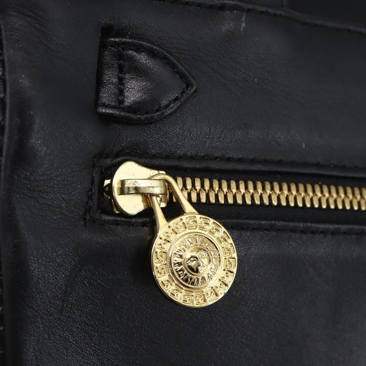 Versace Vintage Shoulder Bag Leather